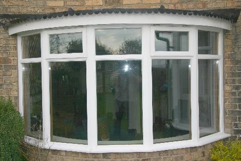 Bay Window Before Blinds fitted Outside