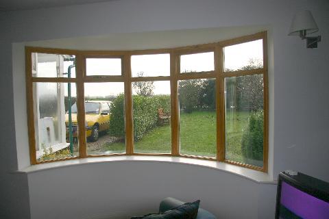 Bay Window Before Blinds fitted