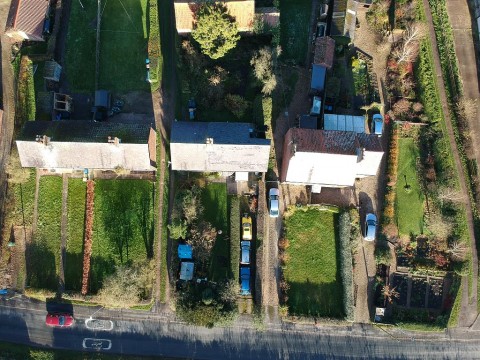 Our House from 250 feet