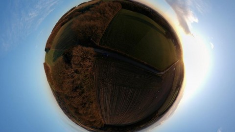 360 degree up on the Wolds