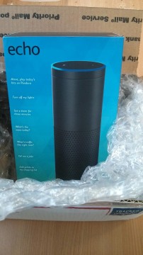 Amazon Echo sealed box